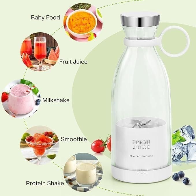 Portable Mini Juice Blender Stay Refreshed, Anytime, Anywhere!
