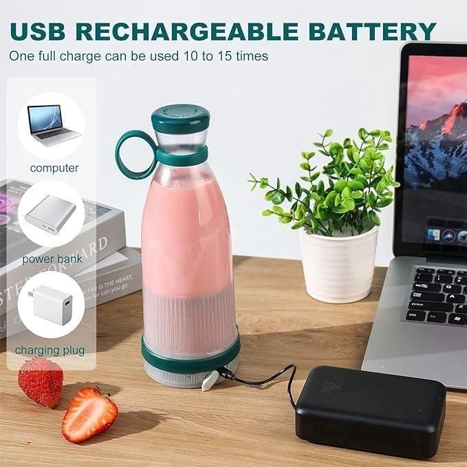 Portable Mini Juice Blender Stay Refreshed, Anytime, Anywhere!