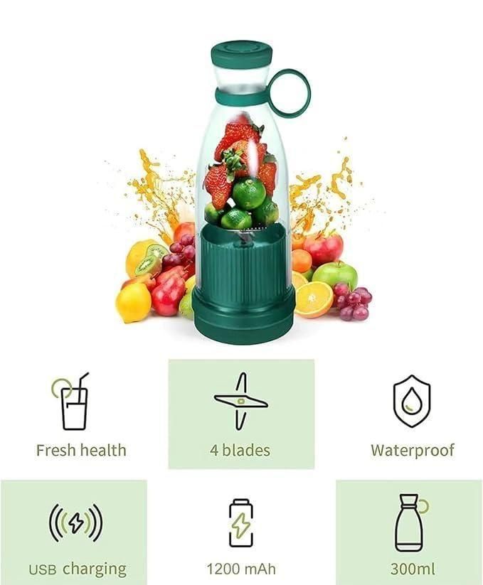 Portable Mini Juice Blender Stay Refreshed, Anytime, Anywhere!